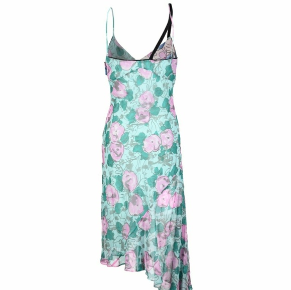 Jonathan Richmond Silk Dress 40 - Picture 2 of 6